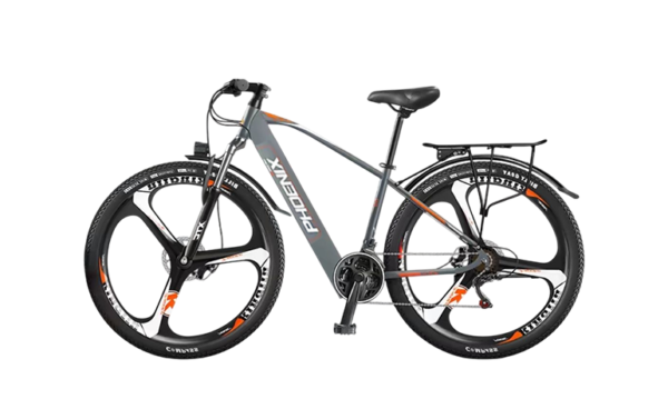 一體輪速度傳感山地車—銀橘