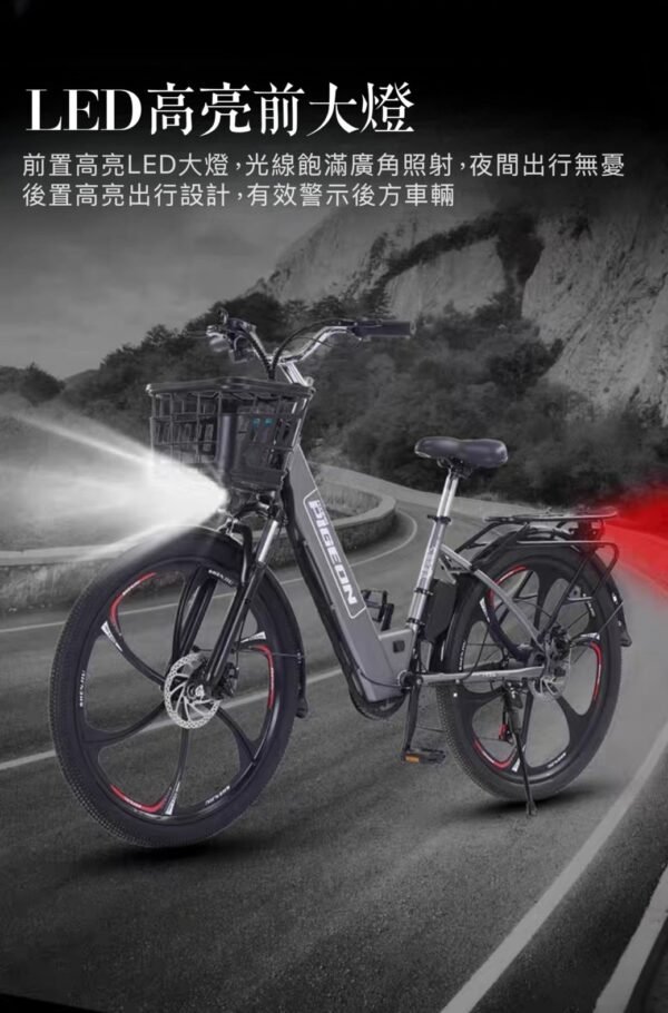 幅條輪淑女代步車—淺綠