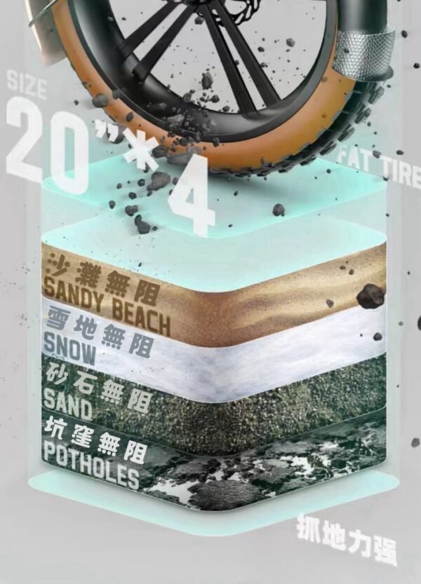 一體輪肥胎越野車—黑色、咖色