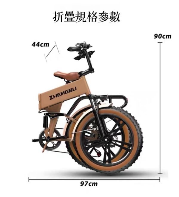 一體輪肥胎越野車—黑色、咖色