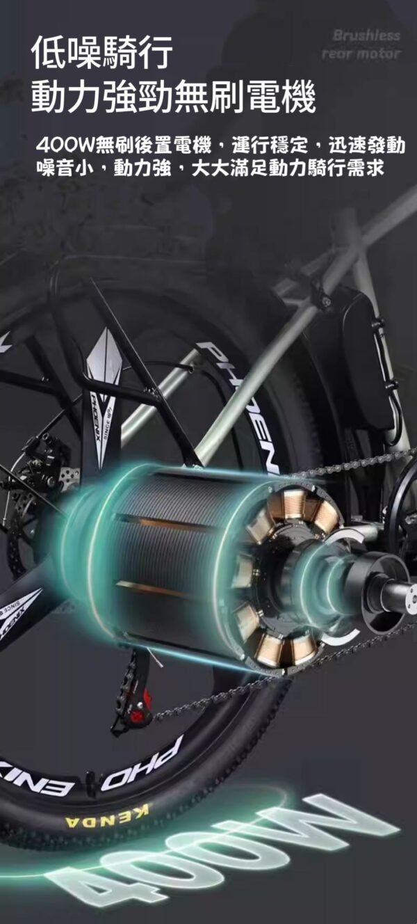 幅條輪山地車—深藍