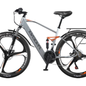 一體輪山地車—黑灰